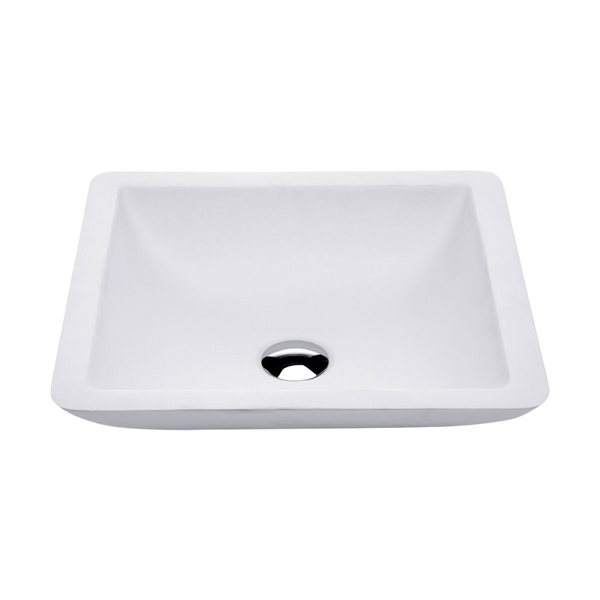 Fienza Classique 420mm Solid Surface Above Counter Basin Matte White