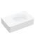 Fienza Encanto 470mm Solid Surface Wall Hung Basin with Overflow Matte White