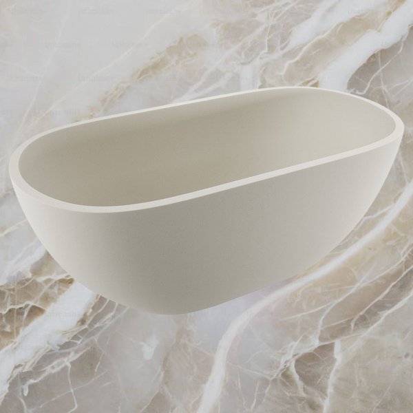 Fienza Jada Concrete Bath Warm White