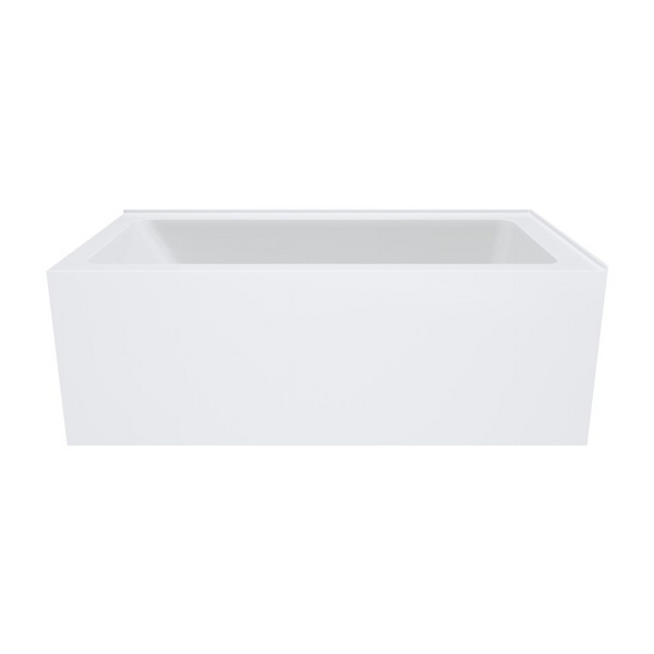 Fienza Sentor 1500mm Acrylic Left Hand Corner Bath Gloss White