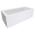 Fienza Sentor 1650mm Acrylic Left Hand Corner Bath Gloss White