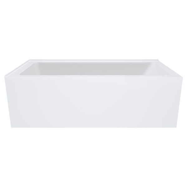 Fienza Sentor 1650mm Acrylic Right Hand Corner Bath Gloss White