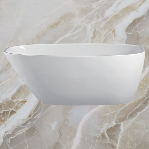 Fienza Athenia Freestanding Acrylic Bath 1700mm White