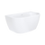 Fienza 1300mm Keeto BTW Acrylic Bath with Overflow
