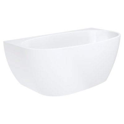 Fienza Keeto Back To Wall Acrylic Bath 1700mm White