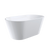 Fienza Austin Freestanding Acrylic Bath 1400mm Gloss White