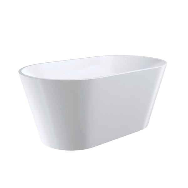 Fienza Austin 1400mm Freestanding Acrylic Bath Gloss White