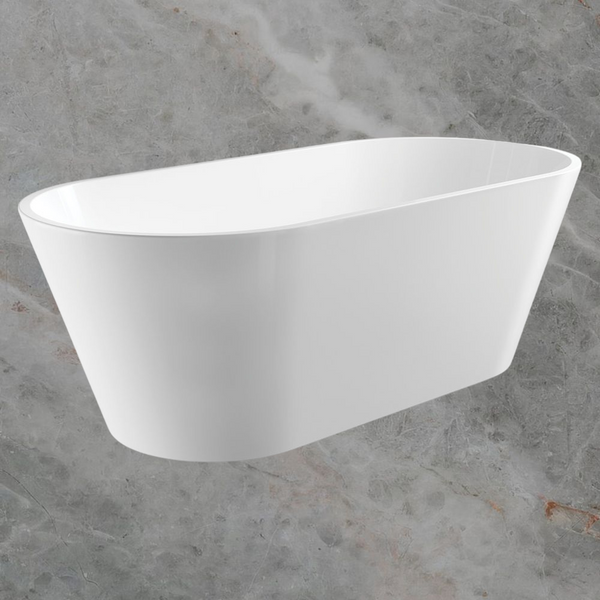 Fienza Austin Freestanding Acrylic Bath 1700mm Gloss White