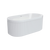 Fienza Eleanor 1500mm Freestanding Acrylic Bath with Overflow Gloss White