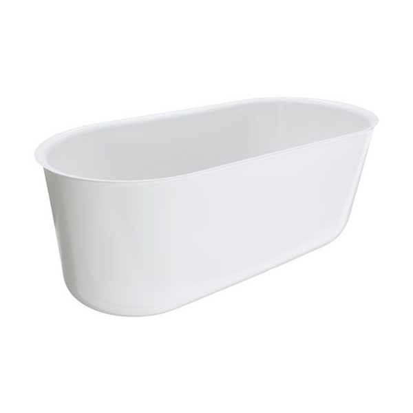 Fienza Windsor 1500mm Freestanding Acrylic Bath Gloss White
