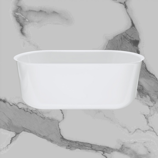 Fienza Windsor Freestanding Acrylic Bath 1500mm Gloss White