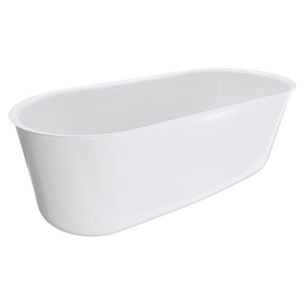 Fienza Windsor 1700mm Freestanding Acrylic Bath Gloss White