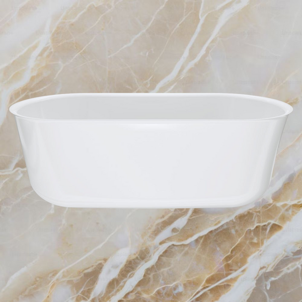 Fienza Windsor Freestanding Acrylic Bath 1700mm Gloss White