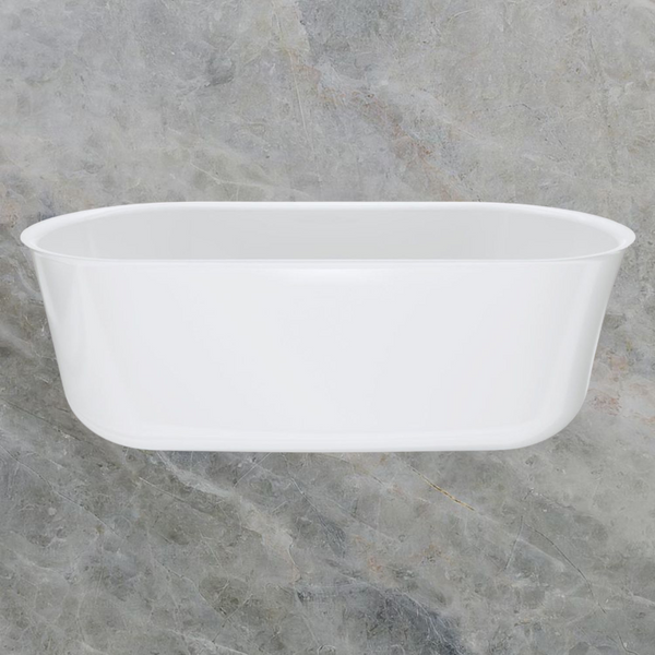 Fienza Windsor 1700mm Freestanding Acrylic Bath Gloss White