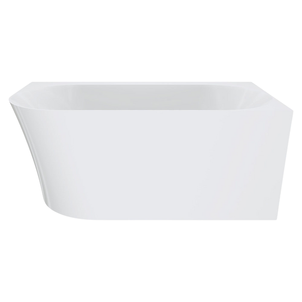 Fienza Chloe Left Hand Acrylic Corner Bath Gloss White