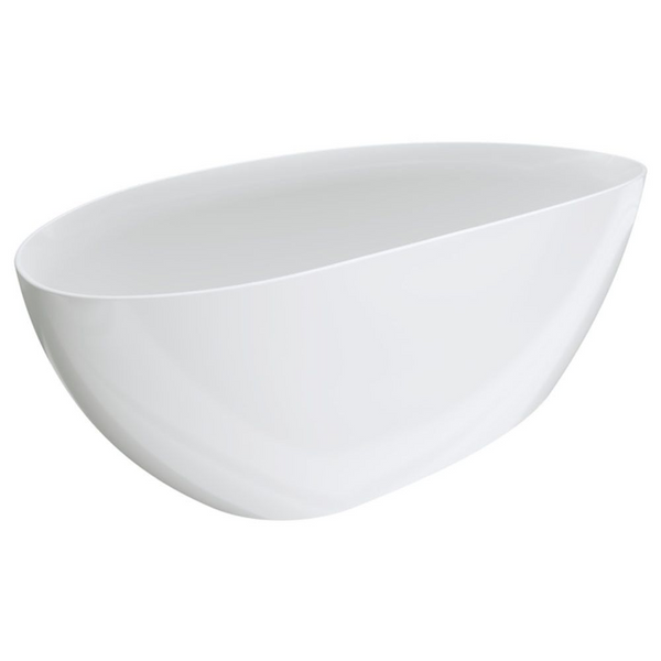 Fienza Dayo 1700mm Freestanding Acrylic Bath Gloss White