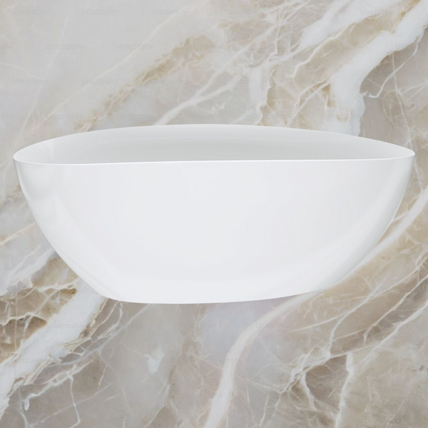 Fienza Dayo Freestanding Acrylic Bath 1700mm Gloss White