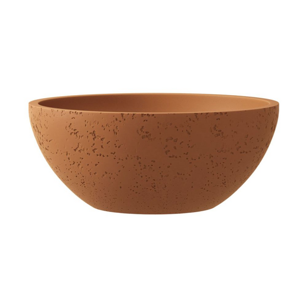 Fienza Alba Round Concrete Above Counter Basin Tuscan
