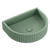 Fienza Valentina Fluted Arch Concrete Wall Hung Basin Sage