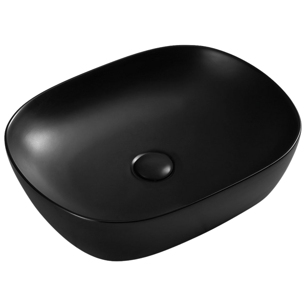 Fienza Koko 465mm Above Counter Basin Matte Black