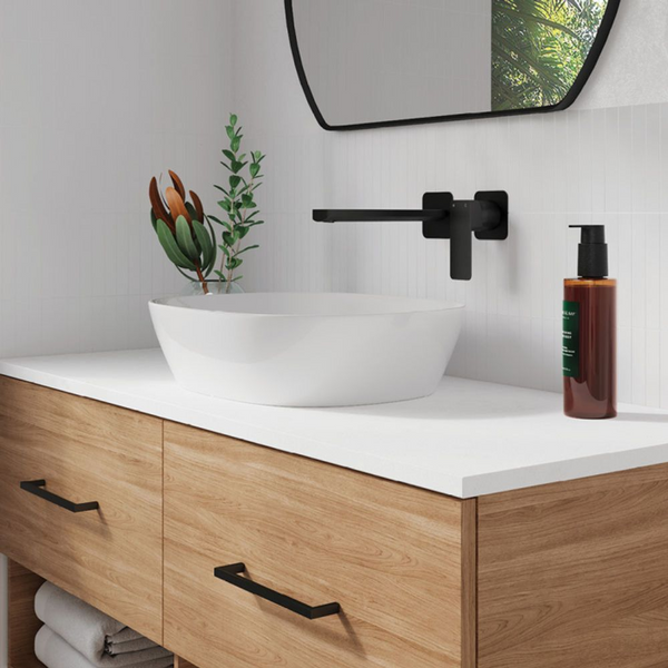 Fienza Koko 465mm Above Counter Basin Matte White