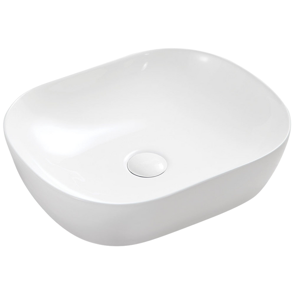Fienza Koko 465mm Above Counter Basin Matte White