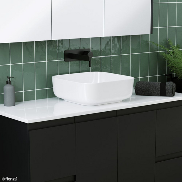 Fienza Petra Above Counter Basin Gloss White