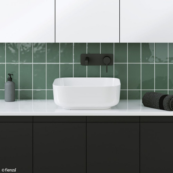 Fienza Petra Above Counter Basin Gloss White