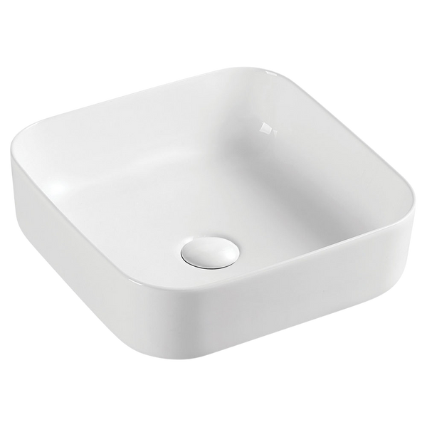 Fienza Petra Above Counter Basin Gloss White