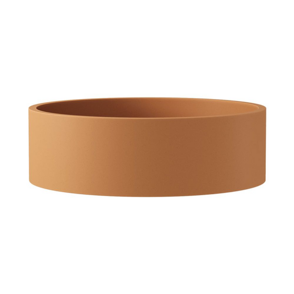 Fienza Jada Round Concrete Above Counter Basin Tuscan