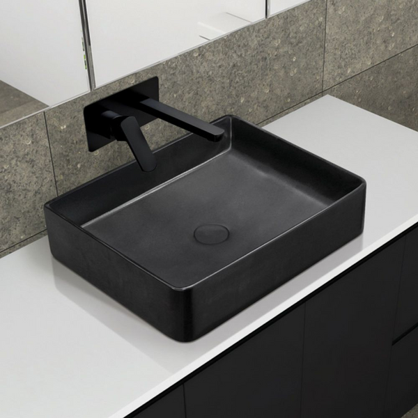Fienza Luciana Above Counter Basin Matte Black