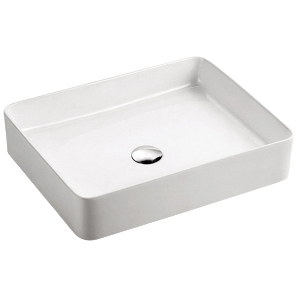 Fienza Luciana Above Counter Basin Gloss White