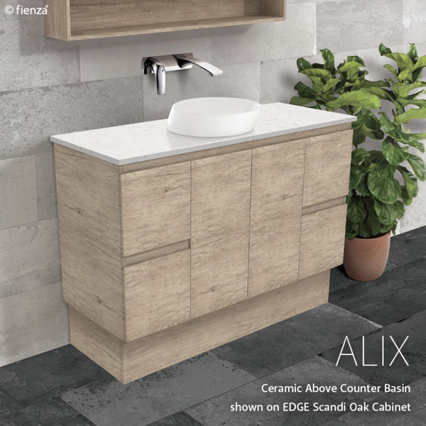 Fienza Alix Above Counter Basin Gloss White