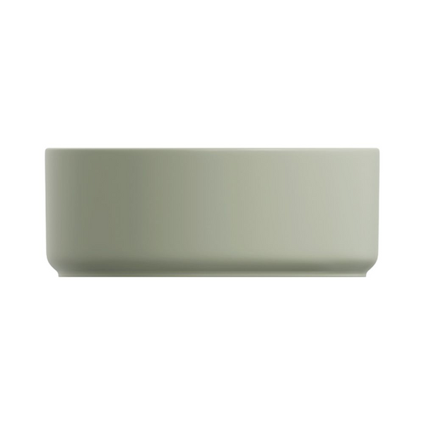 Fienza Reba Luxe Above Counter Basin with Overflow Matte Olive