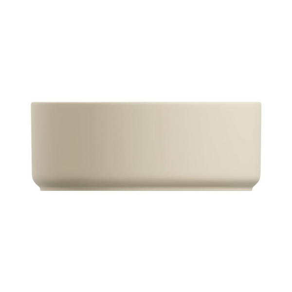 Fienza Reba Luxe Above Counter Basin with Overflow Matte Khaki