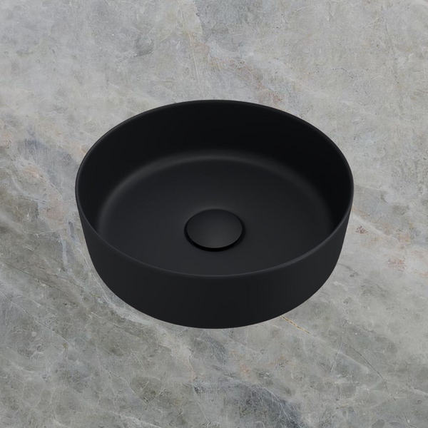 Fienza Reba Mini Above Counter Basin Matte Black