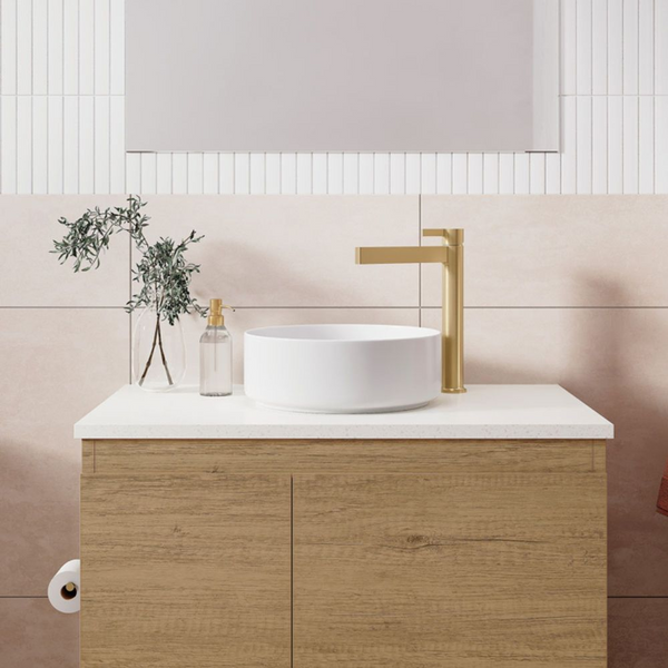 Fienza Reba Mini Above Counter Basin Gloss White