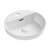 Fienza Reba Semi-Inset Basin with Overflow 1 Tap Hole Gloss White