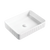 Fienza Eleanor Rectangular Above Counter Fluted Basin Gloss White