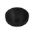 Fienza Aluca Round Semi-Inset Basin with Overflow Matte Black