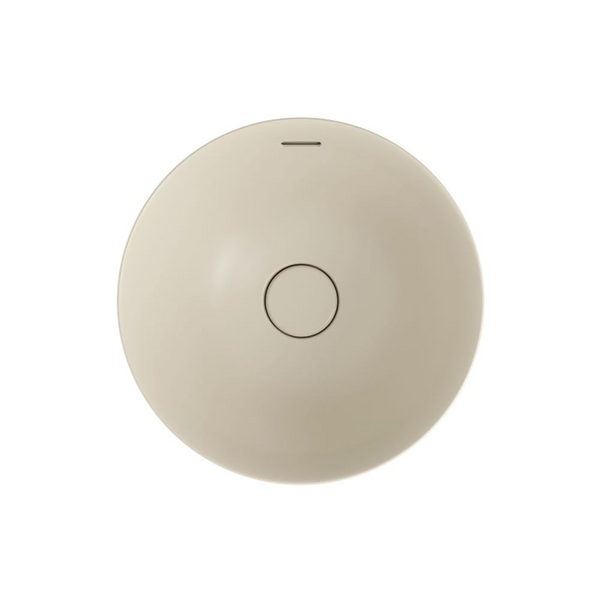 Fienza Aluca Round Semi-Inset Basin with Overflow Matte Khaki
