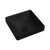 Fienza Aluca Square Semi-Inset Basin with Overflow Matte Black