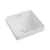 Fienza Aluca Square Semi-Inset Basin with Overflow Matte White