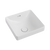 Fienza Aluca Square Semi-Inset Basin with Overflow Gloss White
