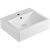 Fienza Willow Above Counter Basin with Overflow 1 Tap Hole Gloss White
