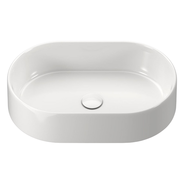 Fienza Aluca Pill Above Counter Basin Gloss White