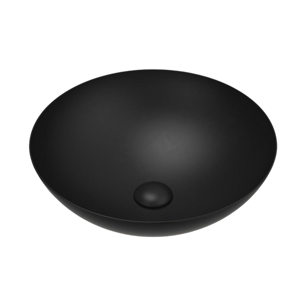 Fienza Aluca Above Counter Basin Matte Black