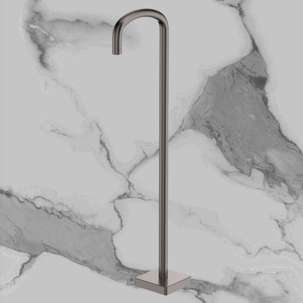 Fienza Tono Floor Mounted Bath Outlet Gunmetal