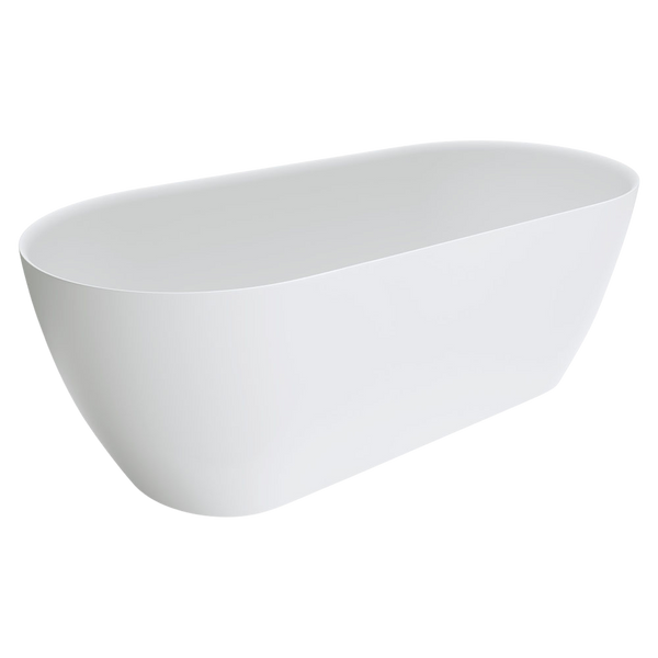 Fienza Kaya Solid Surface Bath 1700mm Matte White