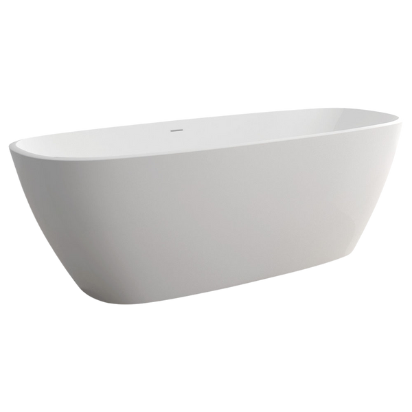 Fienza Marissa Solid Surface Bath Matte White